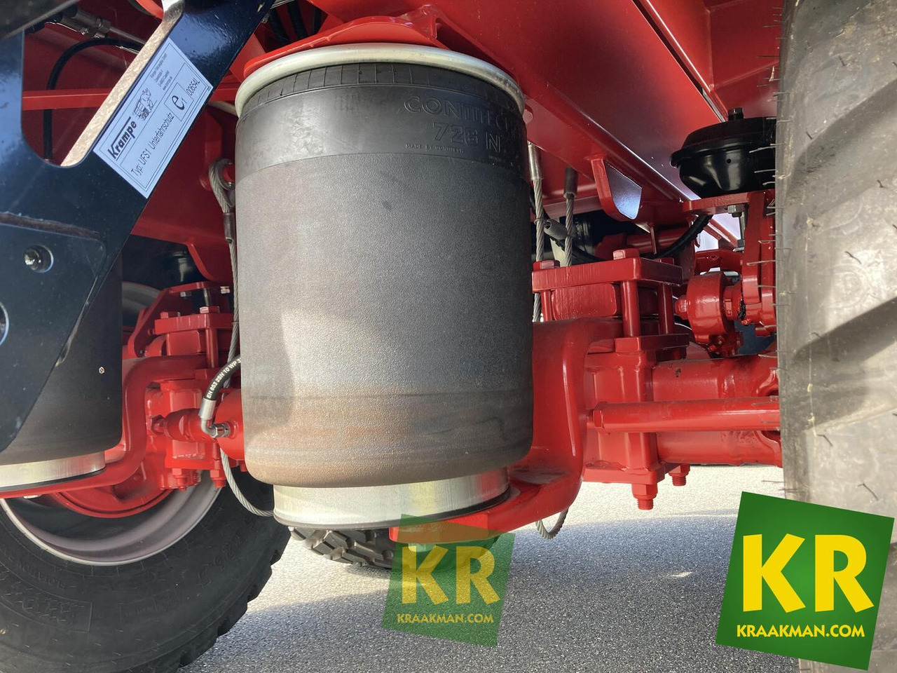 Rimorchio a cassone agricolo nuovo Krampe HD550: foto 29
