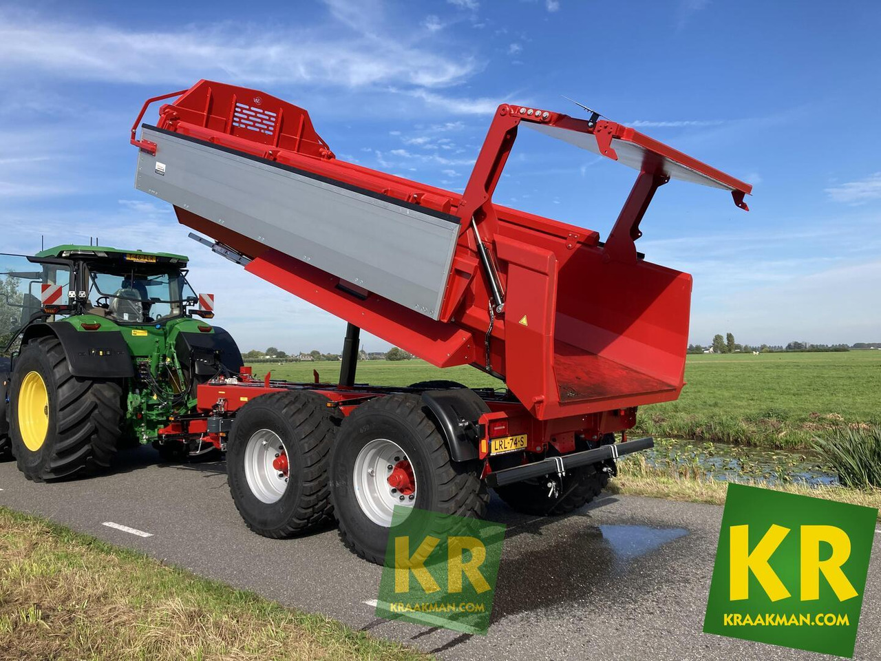 Rimorchio a cassone agricolo nuovo Krampe HD550: foto 18