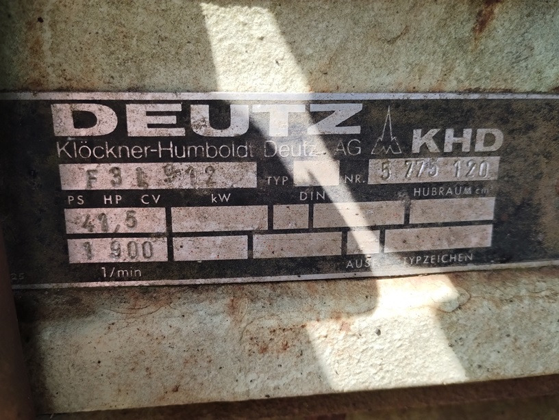 SILNIK Deutz F3 L 912 - Motore e ricambi per Macchina da cantiere: foto 2 SILNIK Deutz F3 L 912 - Motore e ricambi per Macchina da cantiere: foto 2