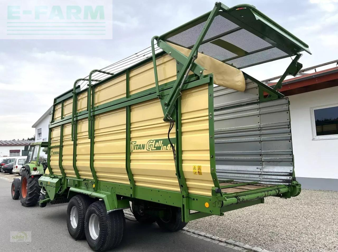 Krone titan 6/48 gl all in - ein großer schwingen-ladewagen mit druckluftbremse - Altra macchina: foto 5 Krone titan 6/48 gl all in - ein großer schwingen-ladewagen mit druckluftbremse - Altra macchina: foto 5