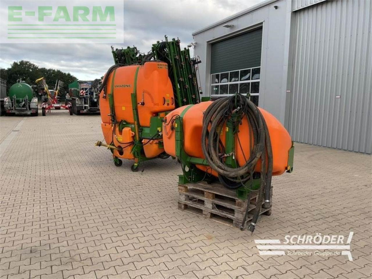 Amazone uf 1801 / ft 1001 - Polverizzatore trainato: foto 4 Amazone uf 1801 / ft 1001 - Polverizzatore trainato: foto 4