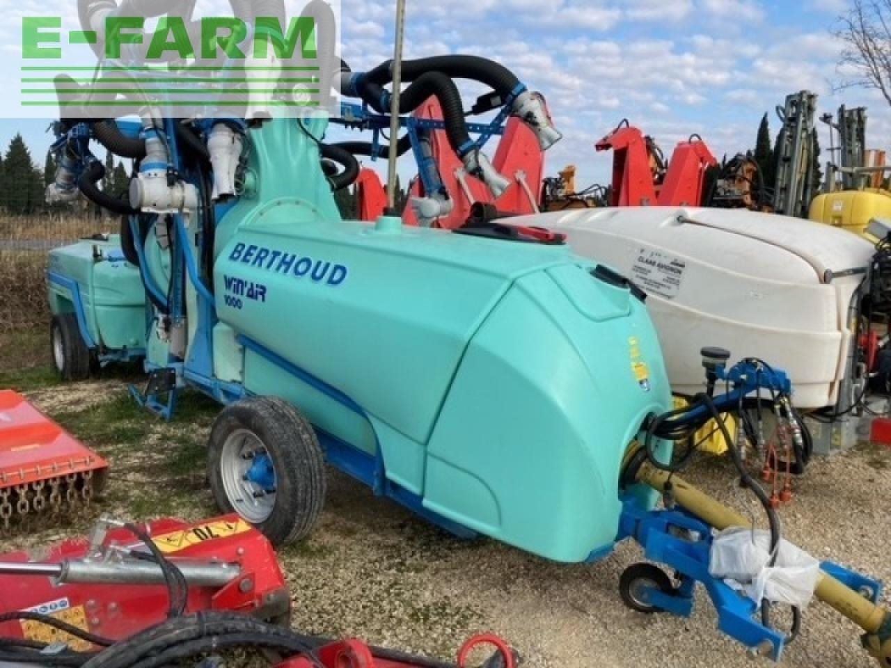 Berthoud win air - Polverizzatore trainato: foto 3 Berthoud win air - Polverizzatore trainato: foto 3