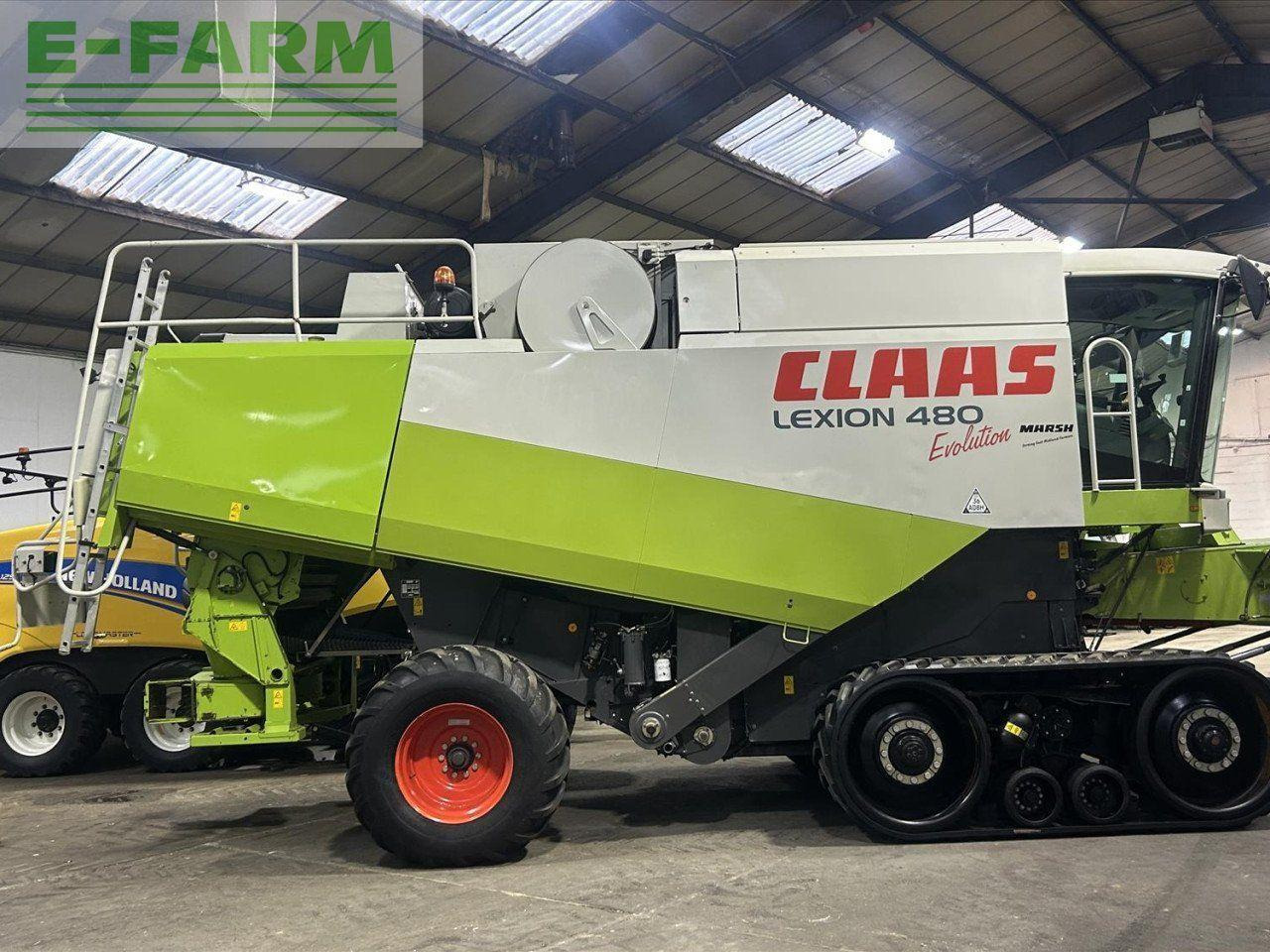 CLAAS LEXION 480 EVOLUTION TT - Mietitrebbia: foto 4 CLAAS LEXION 480 EVOLUTION TT - Mietitrebbia: foto 4