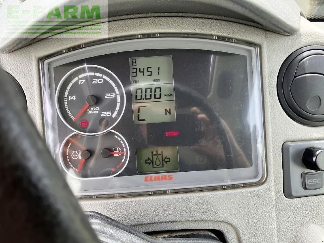 Trattore CLAAS arion 420 cis mit fl mx u10: foto 9