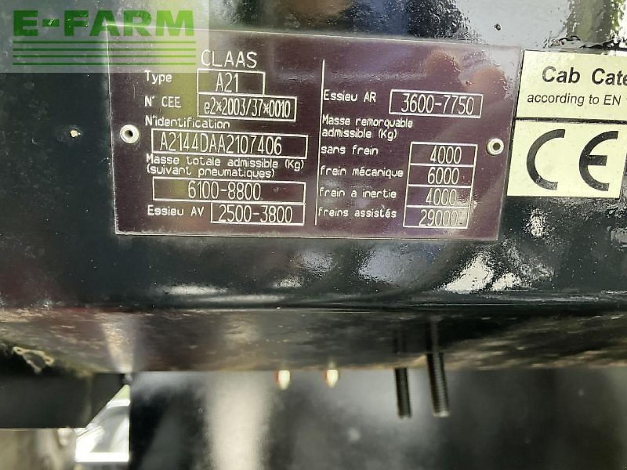 Trattore CLAAS arion 420 cis mit fl mx u10: foto 12