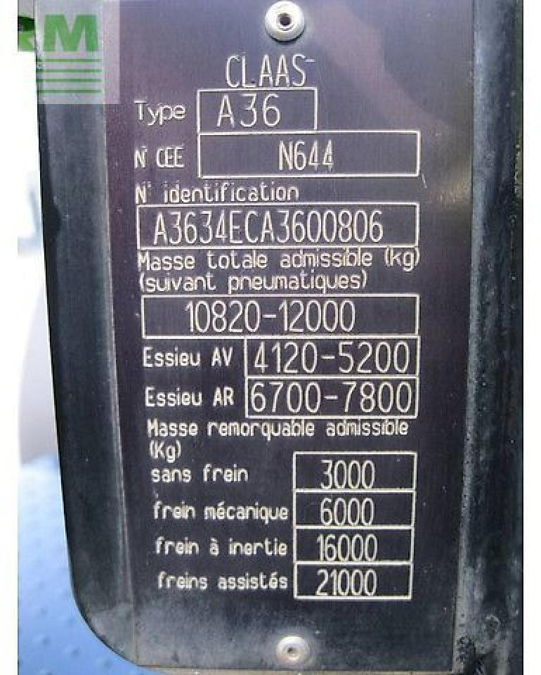Trattore CLAAS arion 650 cis CIS: foto 10