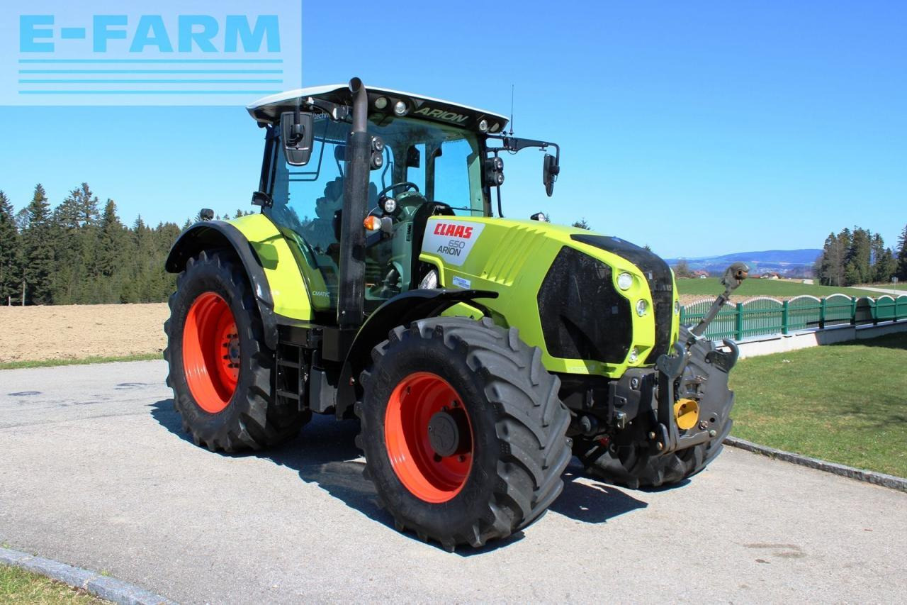 CLAAS arion 650 cmatic CMATIC - Trattore: foto 1 CLAAS arion 650 cmatic CMATIC - Trattore: foto 1