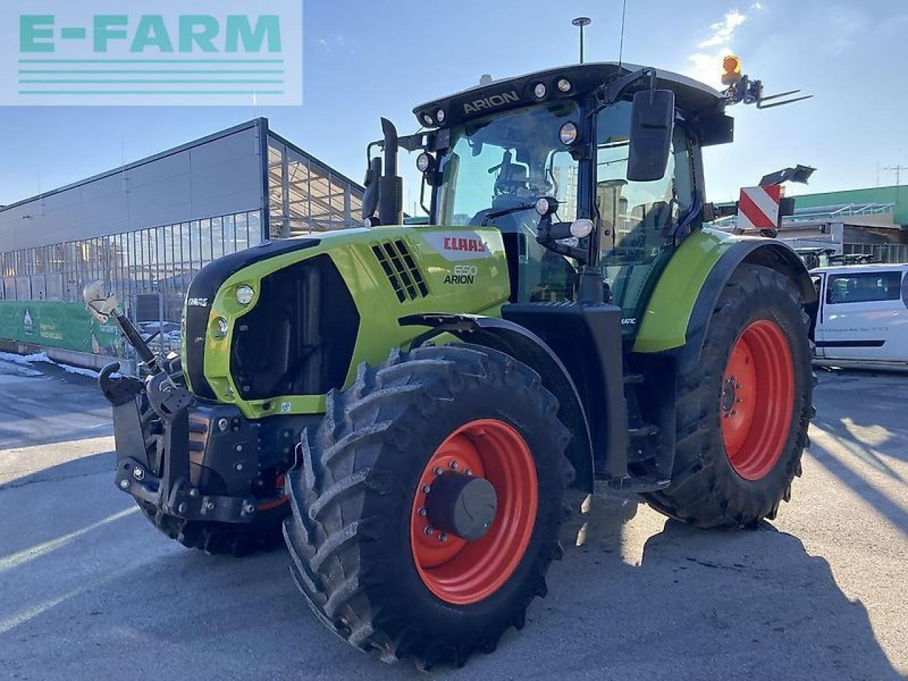 CLAAS arion 650 cmatic cebis CMATIC CEBIS - Trattore: foto 1 CLAAS arion 650 cmatic cebis CMATIC CEBIS - Trattore: foto 1