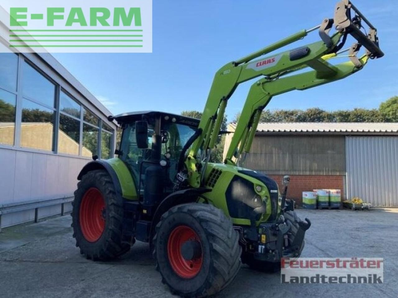 CLAAS arion 660 cmatic cebis CMATIC CEBIS - Trattore: foto 2 CLAAS arion 660 cmatic cebis CMATIC CEBIS - Trattore: foto 2
