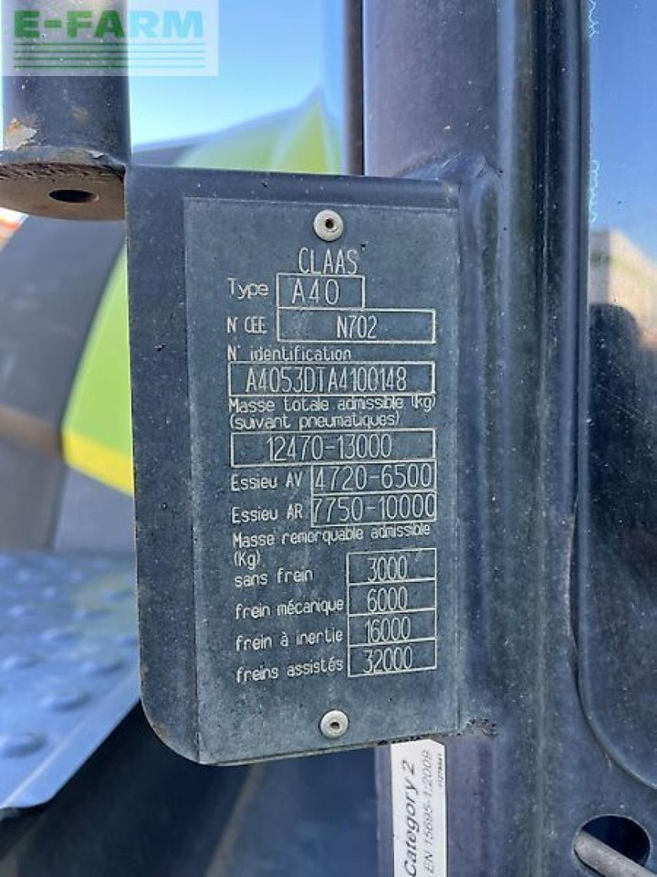 Trattore CLAAS axion 830 cmatic CMATIC: foto 12