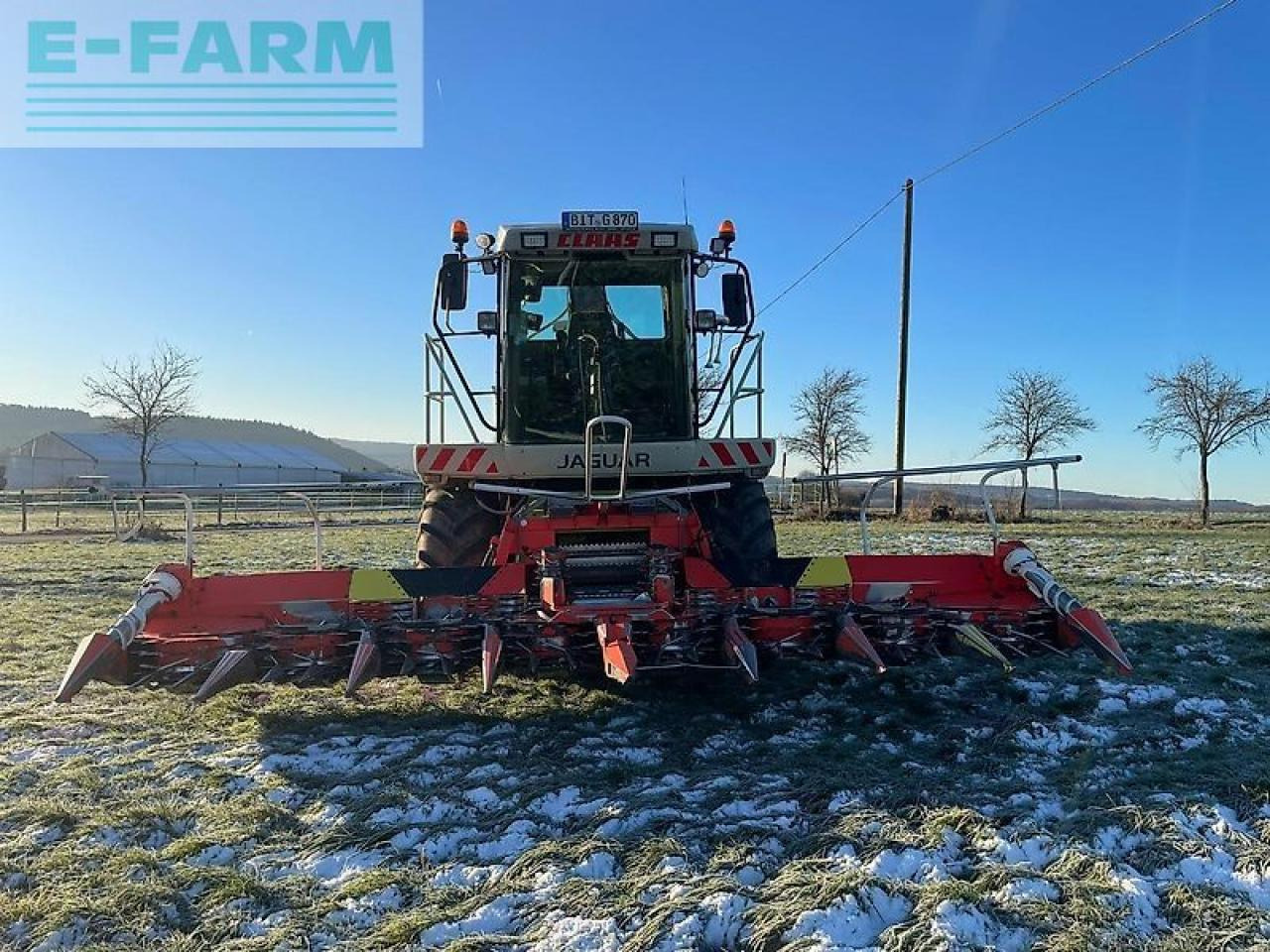 CLAAS jaguar 870 speedstar + kemper 360 plus + pick-up top! - Trincia: foto 3 CLAAS jaguar 870 speedstar + kemper 360 plus + pick-up top! - Trincia: foto 3