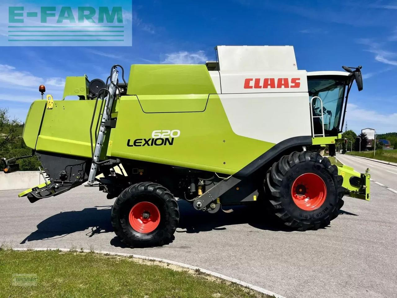CLAAS lexion 620 - (gebrauchter lexion 600) - Mietitrebbia: foto 5 CLAAS lexion 620 - (gebrauchter lexion 600) - Mietitrebbia: foto 5