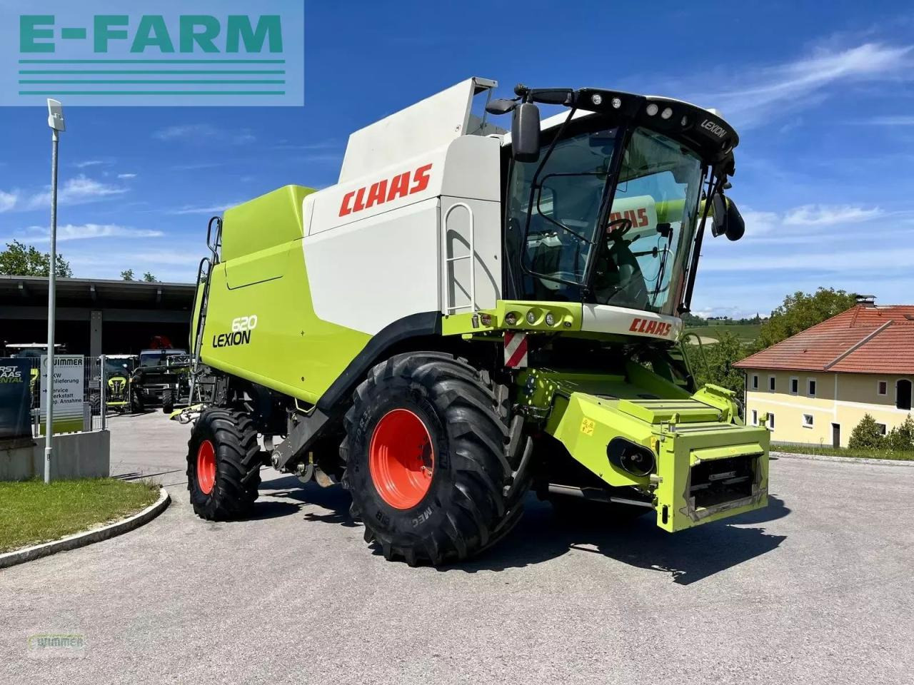 CLAAS lexion 620 - (gebrauchter lexion 600) - Mietitrebbia: foto 4 CLAAS lexion 620 - (gebrauchter lexion 600) - Mietitrebbia: foto 4
