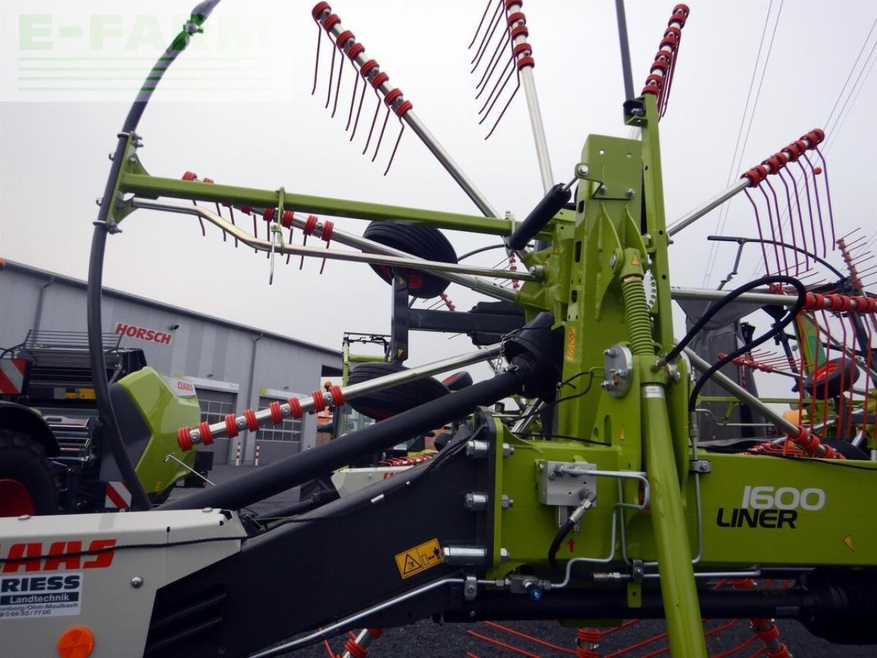 CLAAS liner 1600 - Voltafieno: foto 4 CLAAS liner 1600 - Voltafieno: foto 4