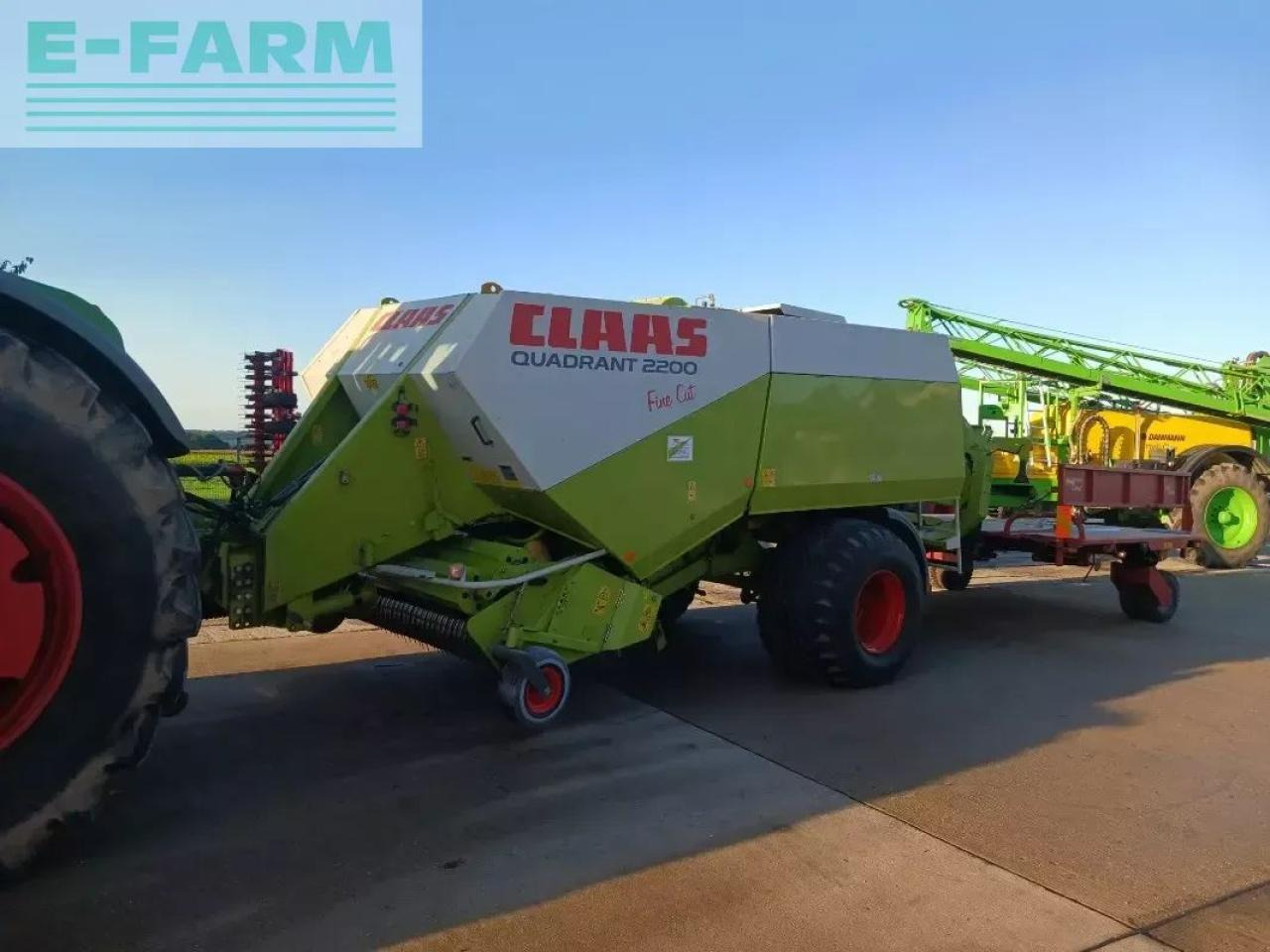 CLAAS quadrant 2200 - Pressa quadra: foto 1 CLAAS quadrant 2200 - Pressa quadra: foto 1