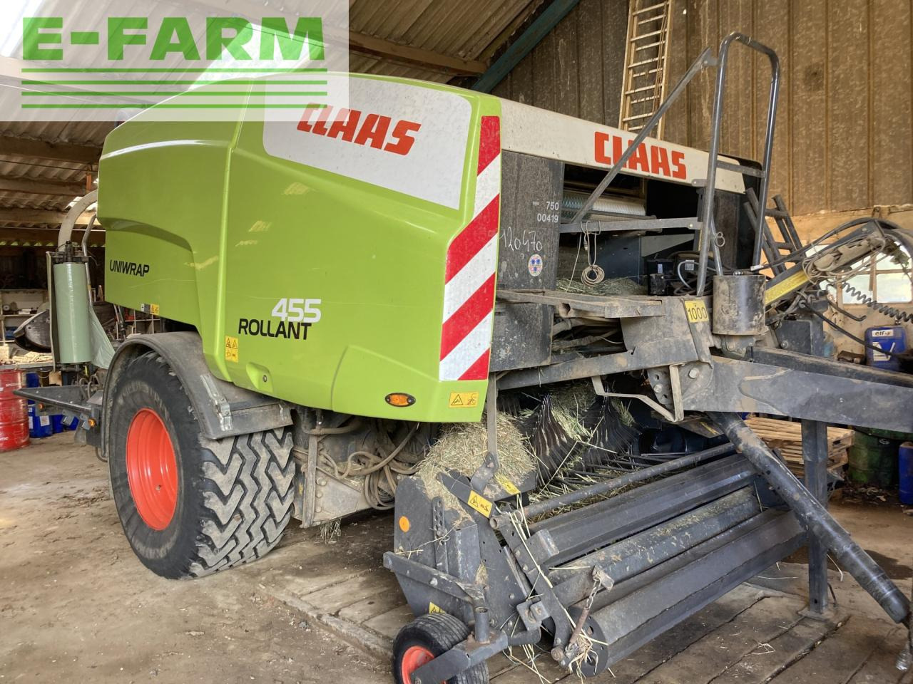 CLAAS rollant 455 rc uniwrap - Pressa quadra: foto 1 CLAAS rollant 455 rc uniwrap - Pressa quadra: foto 1