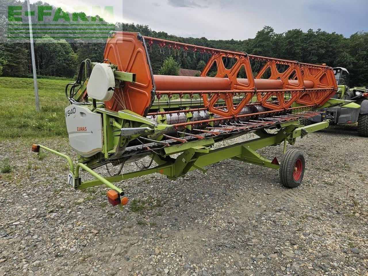 CLAAS v540 vario + transportwagen - Barra di taglio per grano: foto 5 CLAAS v540 vario + transportwagen - Barra di taglio per grano: foto 5