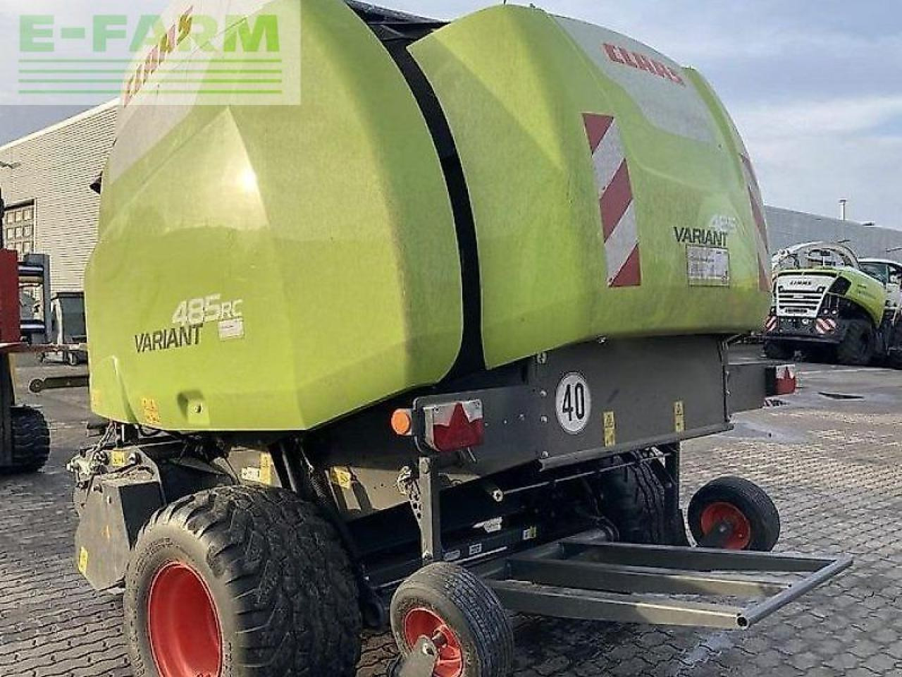 CLAAS variant 485 rc pro - Pressa quadra: foto 4 CLAAS variant 485 rc pro - Pressa quadra: foto 4
