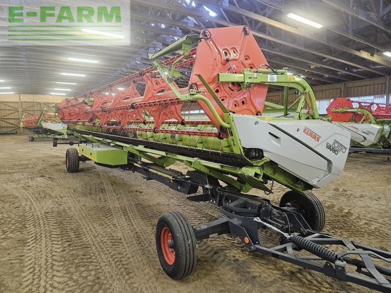 CLAAS vario 1080 + rapstrenner + transportwagen - Barra di taglio per grano: foto 2 CLAAS vario 1080 + rapstrenner + transportwagen - Barra di taglio per grano: foto 2