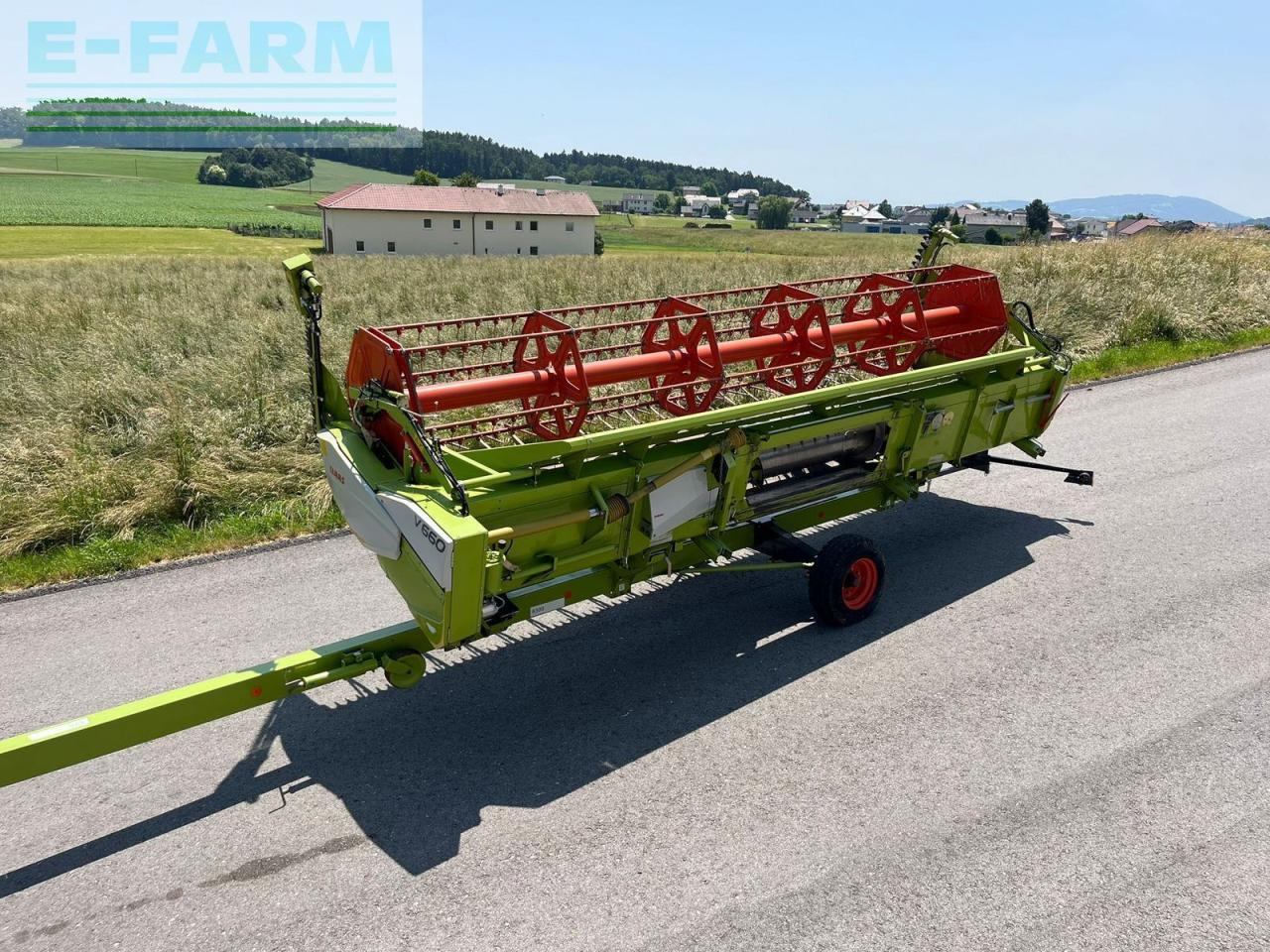 CLAAS vario 660 inkl. rapstrennmesser links/rechts - Barra di taglio per grano: foto 1 CLAAS vario 660 inkl. rapstrennmesser links/rechts - Barra di taglio per grano: foto 1