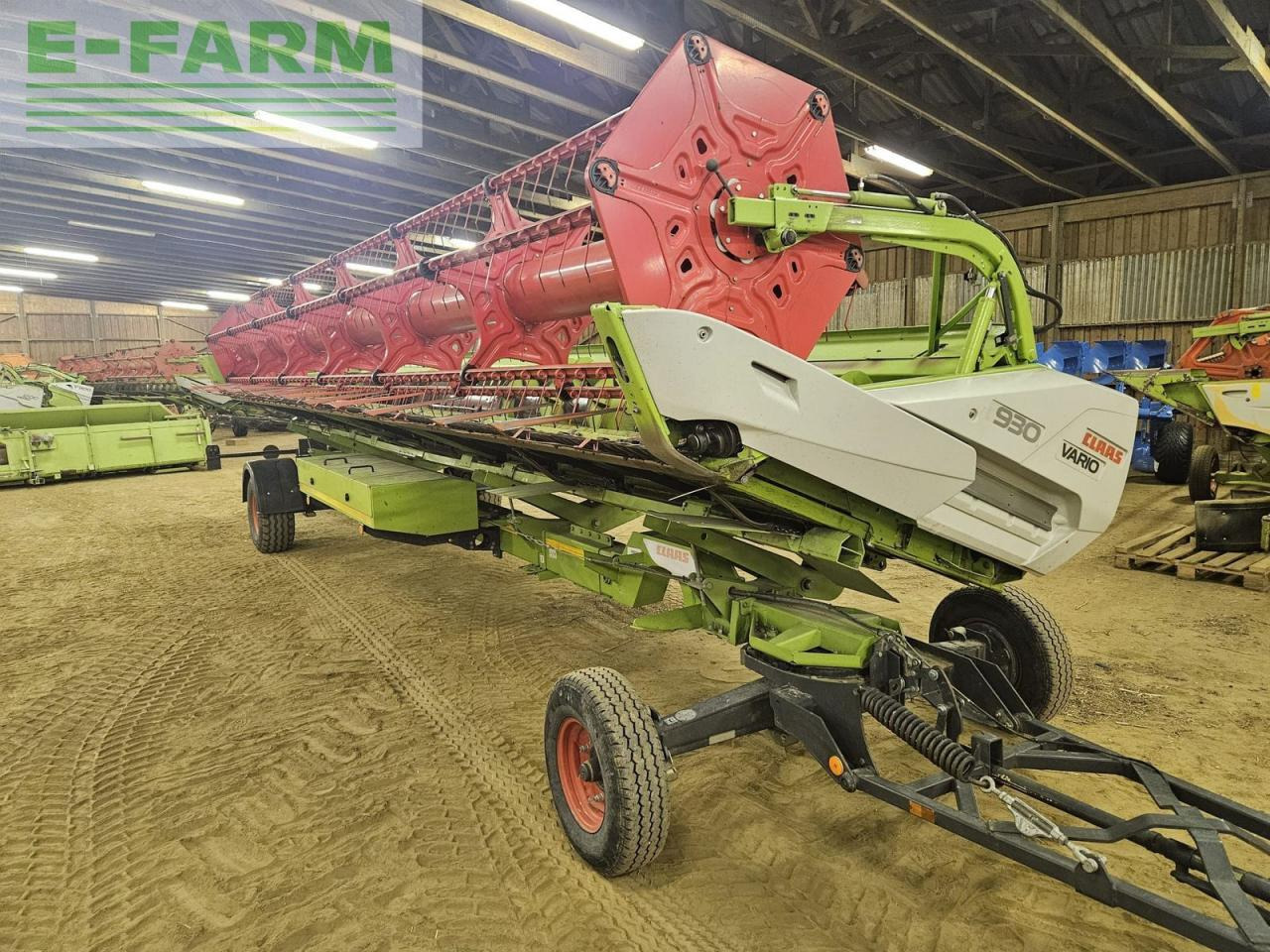 CLAAS vario 930 + 2 rapstrenner + transportwagen - Barra di taglio per grano: foto 2 CLAAS vario 930 + 2 rapstrenner + transportwagen - Barra di taglio per grano: foto 2