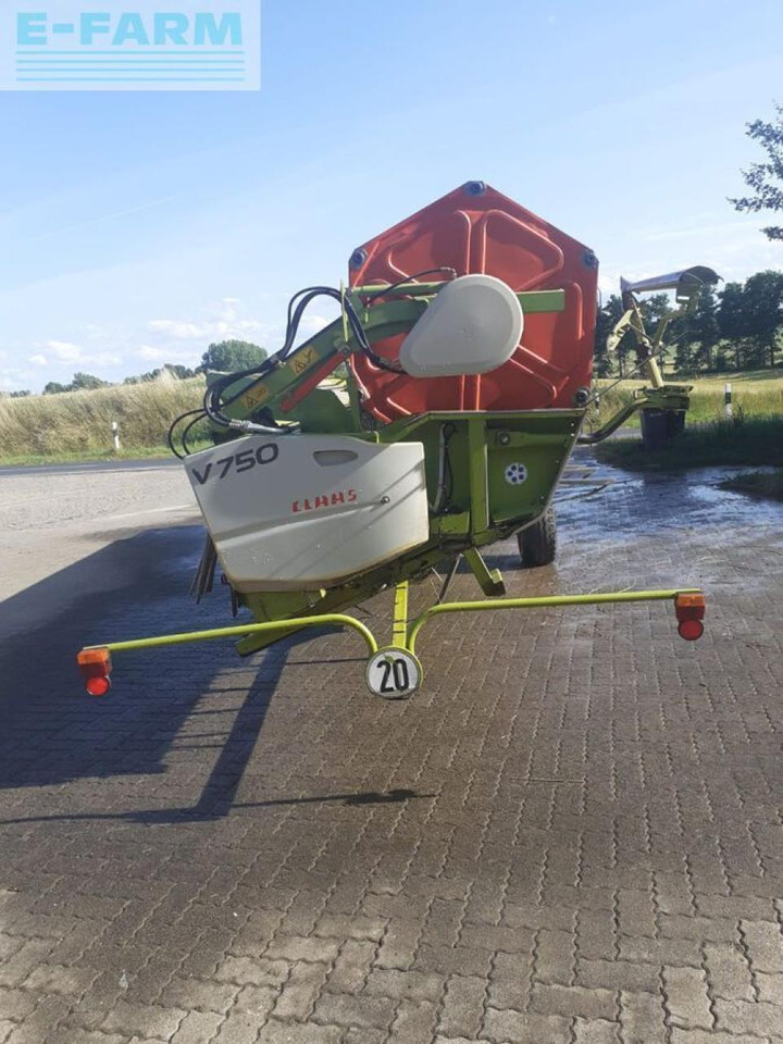 CLAAS vario-schneidwerk v 750 + transportwagen - Accessori per trincia: foto 2 CLAAS vario-schneidwerk v 750 + transportwagen - Accessori per trincia: foto 2