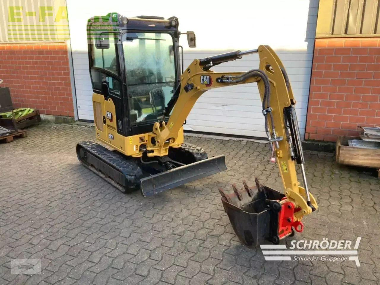 Caterpillar 302 cr inkl. tieflöffel - Miniescavatore: foto 1 Caterpillar 302 cr inkl. tieflöffel - Miniescavatore: foto 1