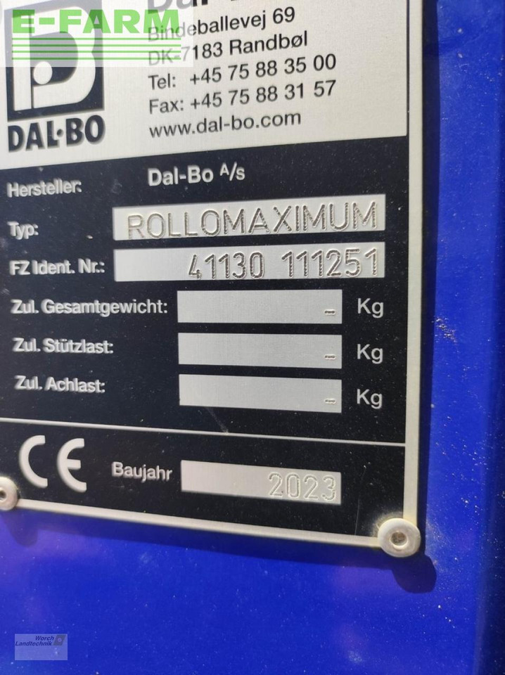 Seminatrice combinata Dalbo rollomaximum 620: foto 6