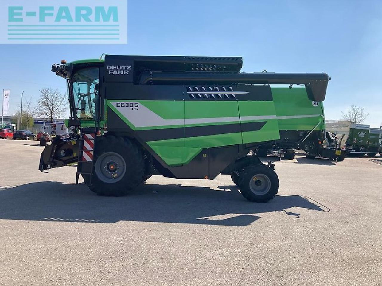 Deutz-Fahr c 6305 ts t5 mit schneidwerk - Mietitrebbia: foto 4 Deutz-Fahr c 6305 ts t5 mit schneidwerk - Mietitrebbia: foto 4