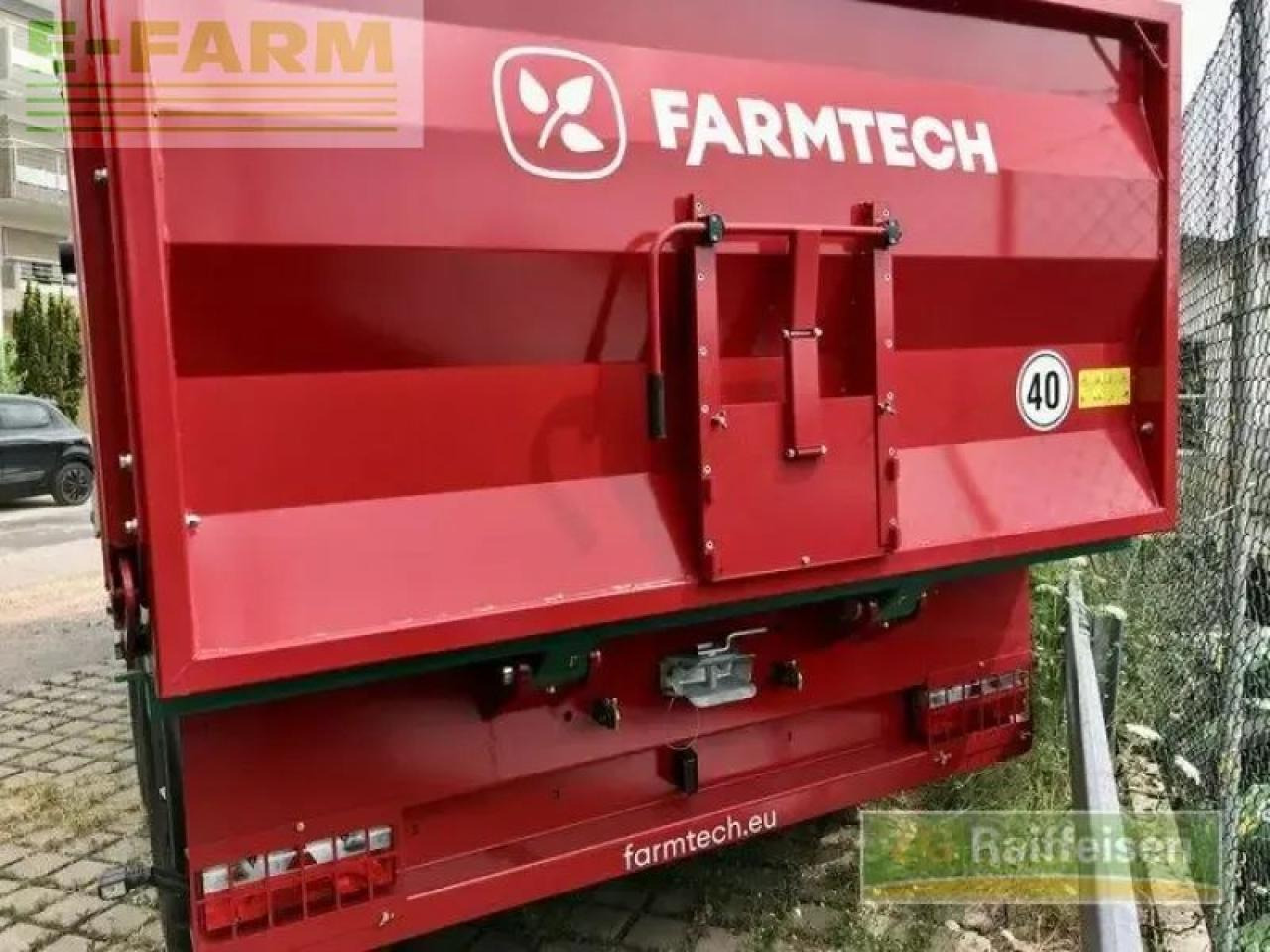 Farmtech durus 1600 - Rimorchio a cassone agricolo: foto 5 Farmtech durus 1600 - Rimorchio a cassone agricolo: foto 5