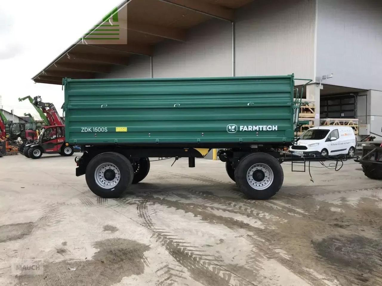 Farmtech zdk 1500 - Rimorchio a cassone agricolo: foto 2 Farmtech zdk 1500 - Rimorchio a cassone agricolo: foto 2