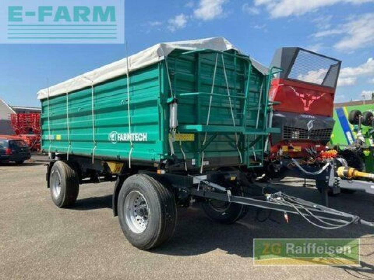 Farmtech zdk 1500 s - Rimorchio agricolo: foto 1 Farmtech zdk 1500 s - Rimorchio agricolo: foto 1
