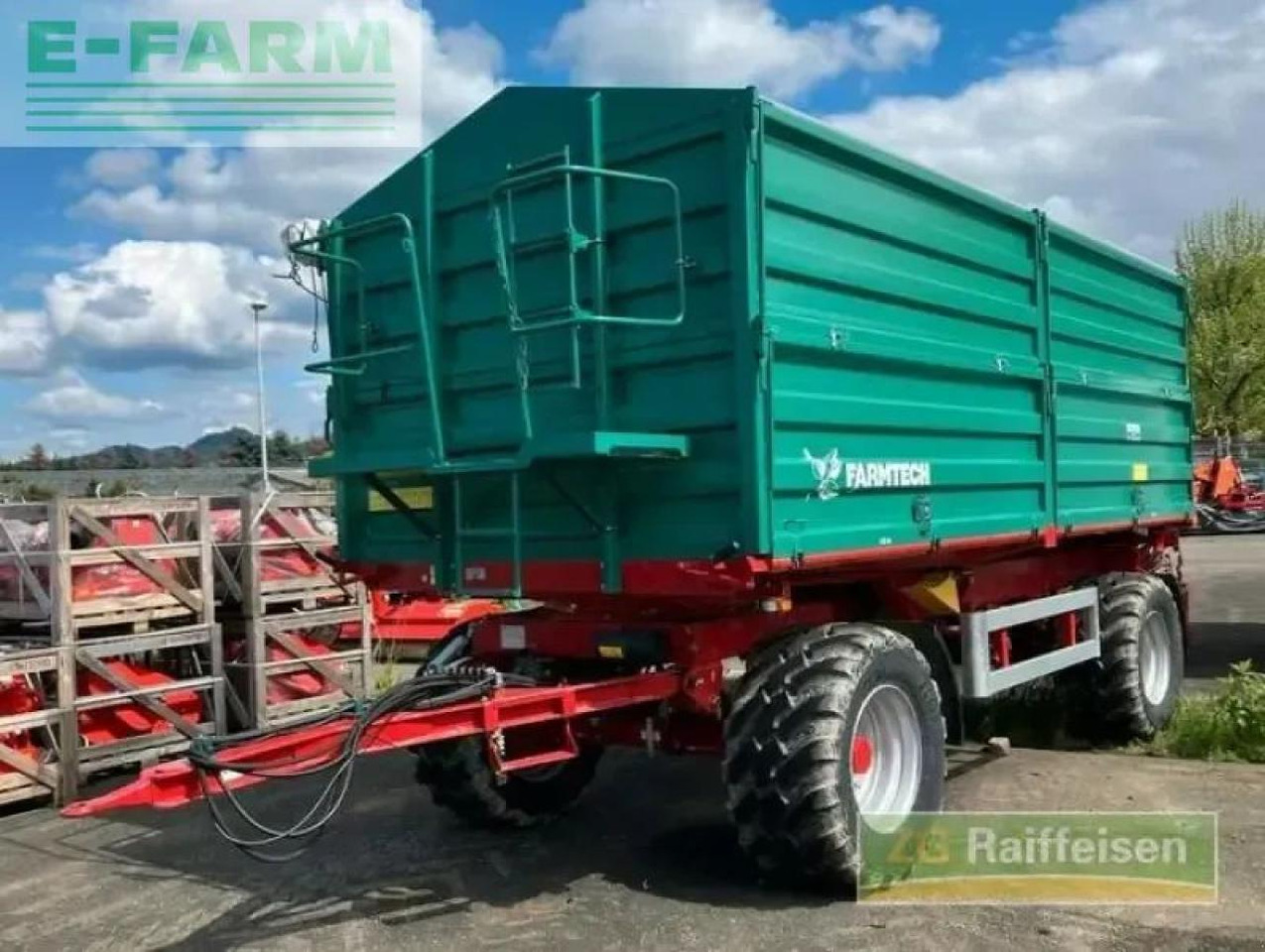 Farmtech zkd 1800/40 - Rimorchio agricolo: foto 3 Farmtech zkd 1800/40 - Rimorchio agricolo: foto 3
