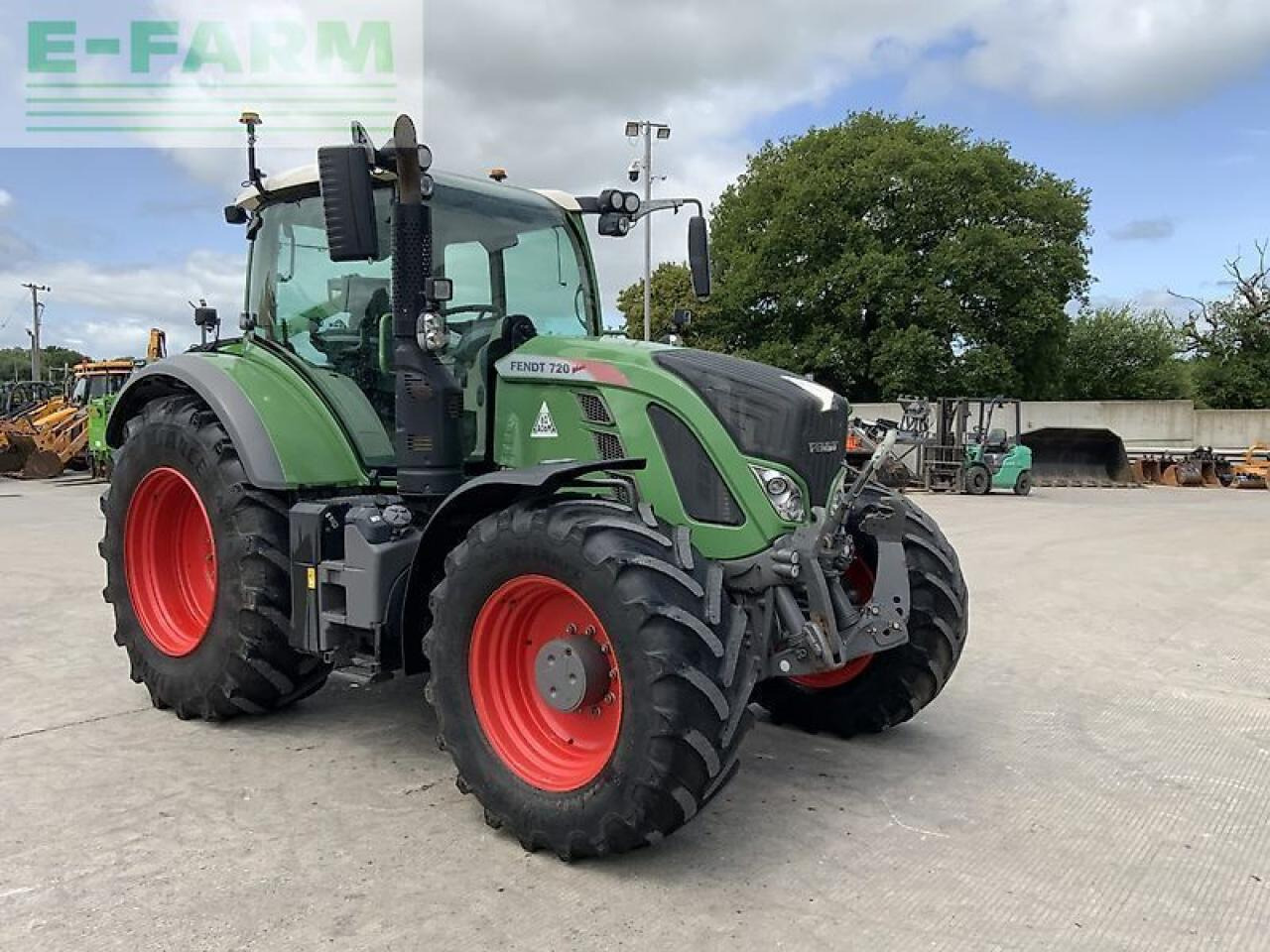 Fendt 720 profi plus tractor (st20525) - Trattore: foto 2 Fendt 720 profi plus tractor (st20525) - Trattore: foto 2