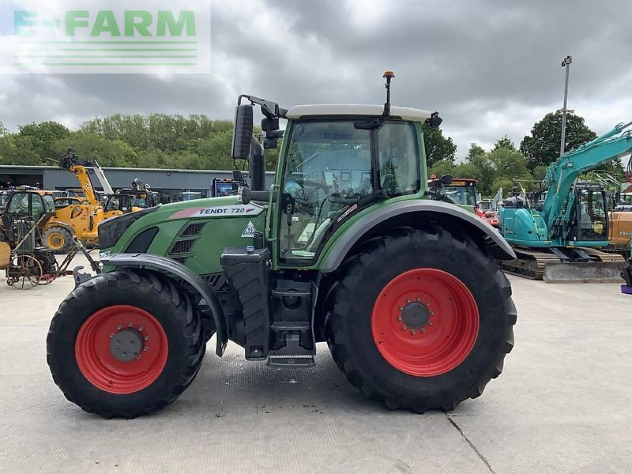 Fendt 720 profi plus tractor (st20525) - Trattore: foto 5 Fendt 720 profi plus tractor (st20525) - Trattore: foto 5