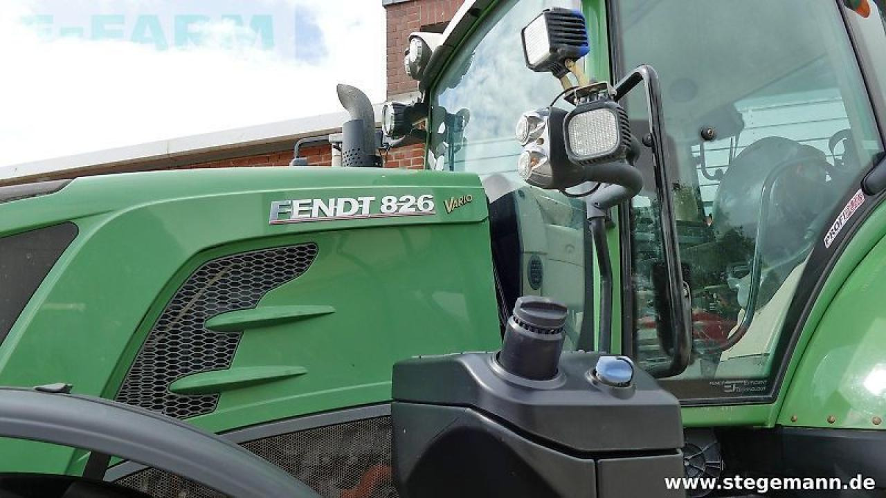 Fendt 826 vario s profi plus - Trattore: foto 4 Fendt 826 vario s profi plus - Trattore: foto 4