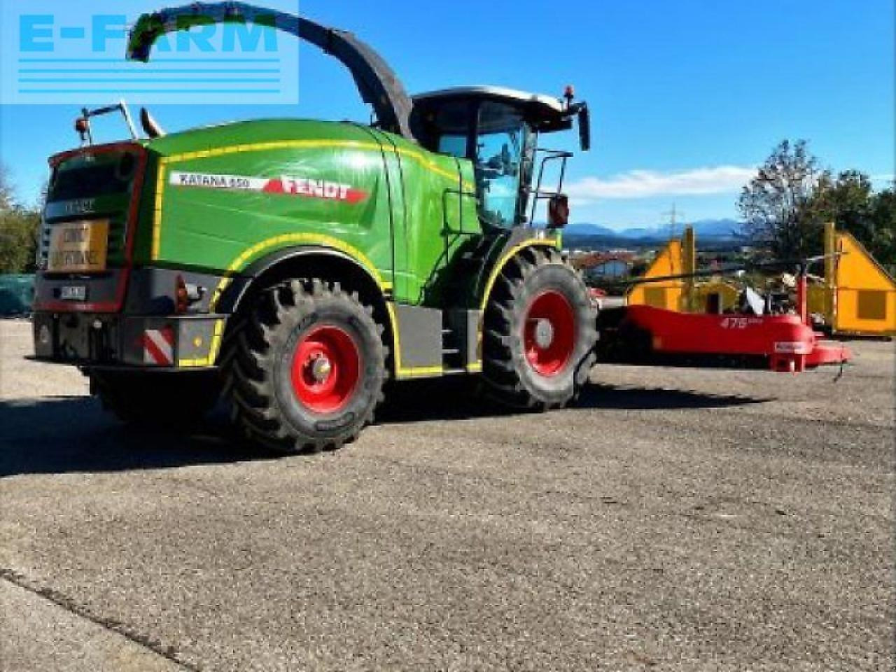 Fendt katana 650 gen3 fendt häcksler - Trincia: foto 3 Fendt katana 650 gen3 fendt häcksler - Trincia: foto 3