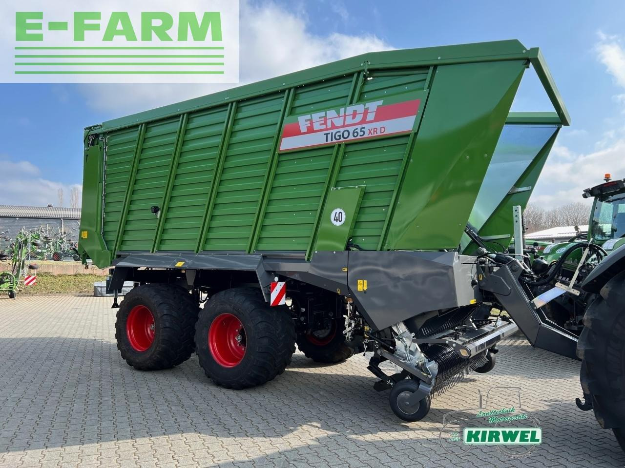 Fendt tigo 65 xr - Carro autocaricante: foto 1 Fendt tigo 65 xr - Carro autocaricante: foto 1