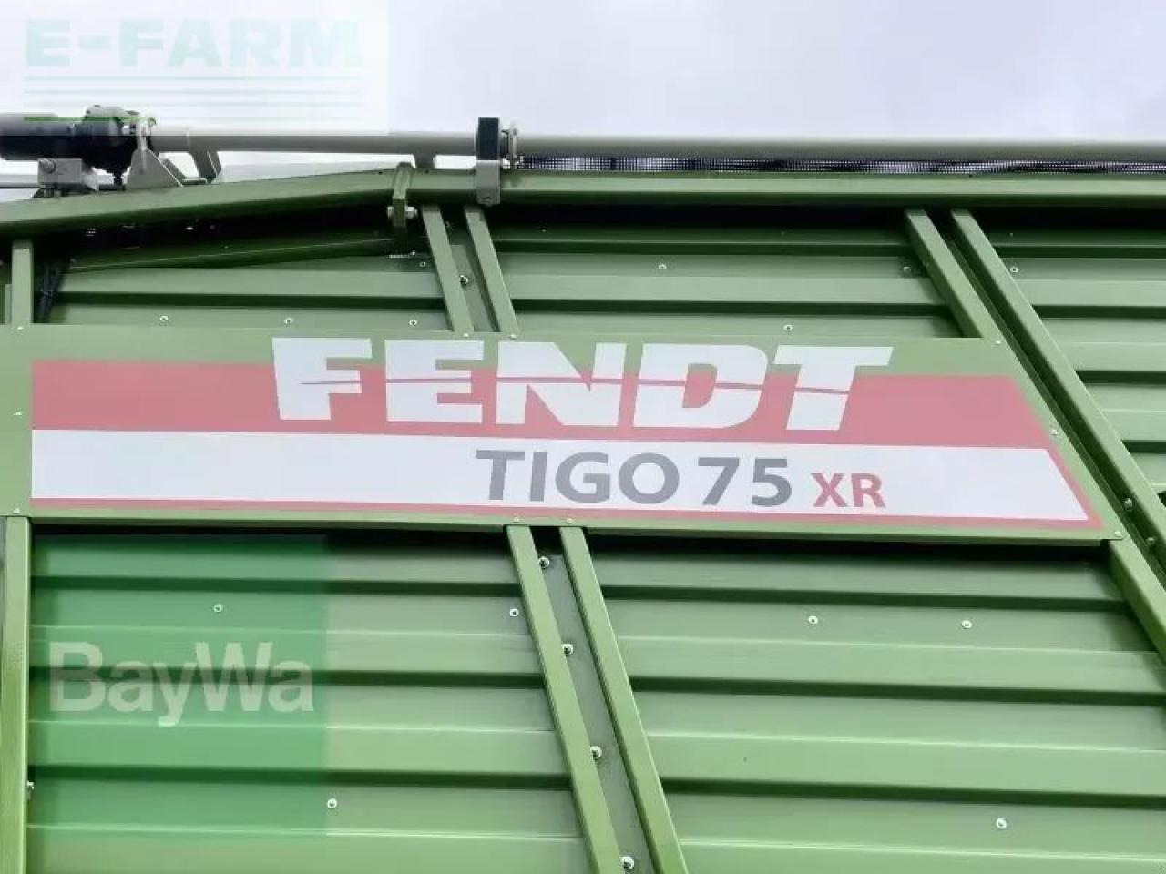 Carro autocaricante Fendt tigo 75 xr: foto 7 Carro autocaricante Fendt tigo 75 xr: foto 7
