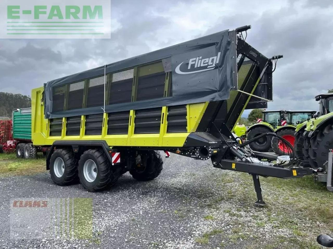 Fliegl cargos 750 trend - Rimorchio a cassone agricolo: foto 1 Fliegl cargos 750 trend - Rimorchio a cassone agricolo: foto 1