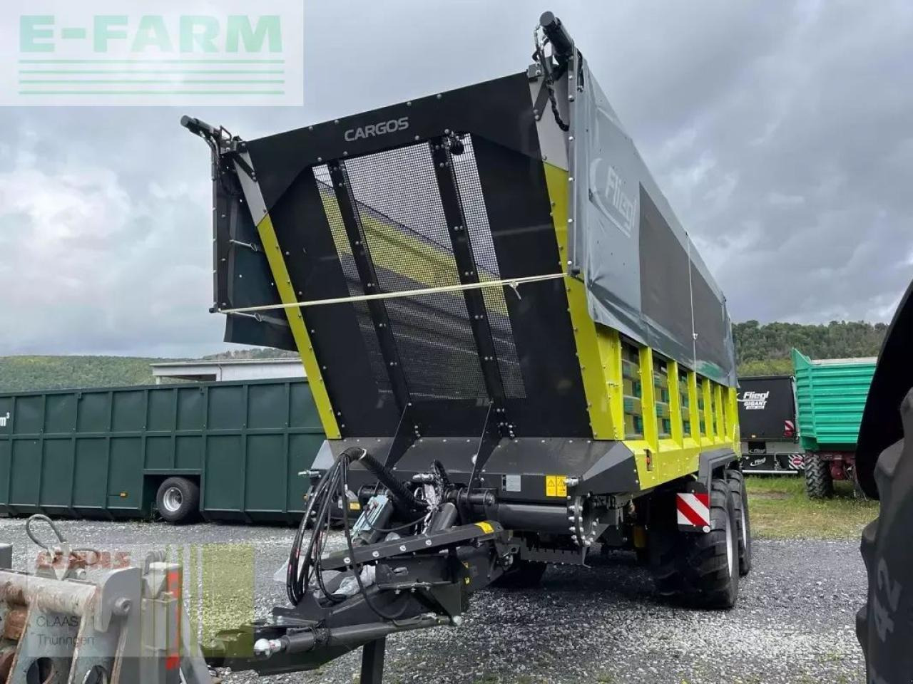 Fliegl cargos 750 trend - Rimorchio a cassone agricolo: foto 4 Fliegl cargos 750 trend - Rimorchio a cassone agricolo: foto 4