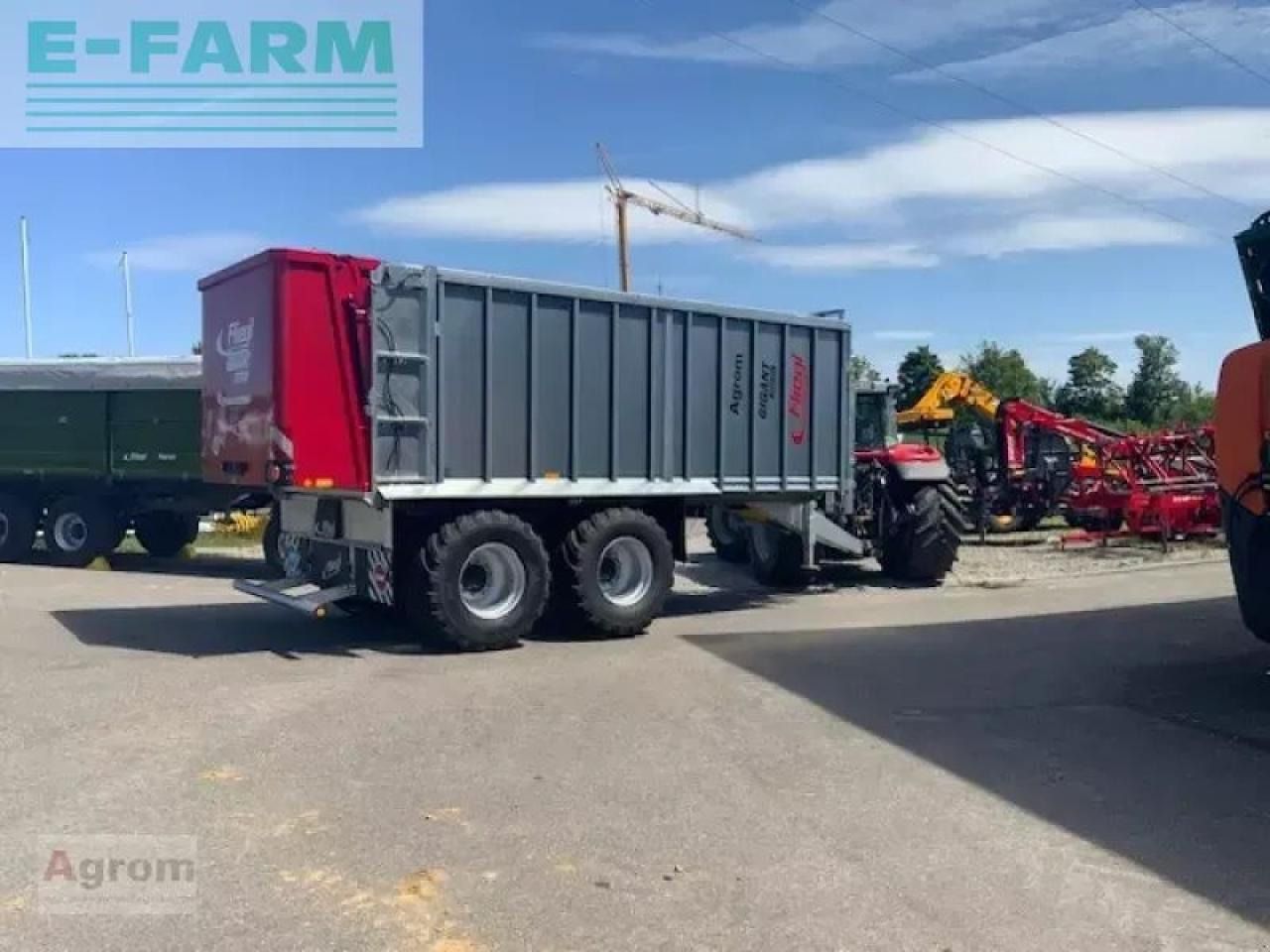 Fliegl gigant asw 271 c - Rimorchio a cassone agricolo: foto 1 Fliegl gigant asw 271 c - Rimorchio a cassone agricolo: foto 1