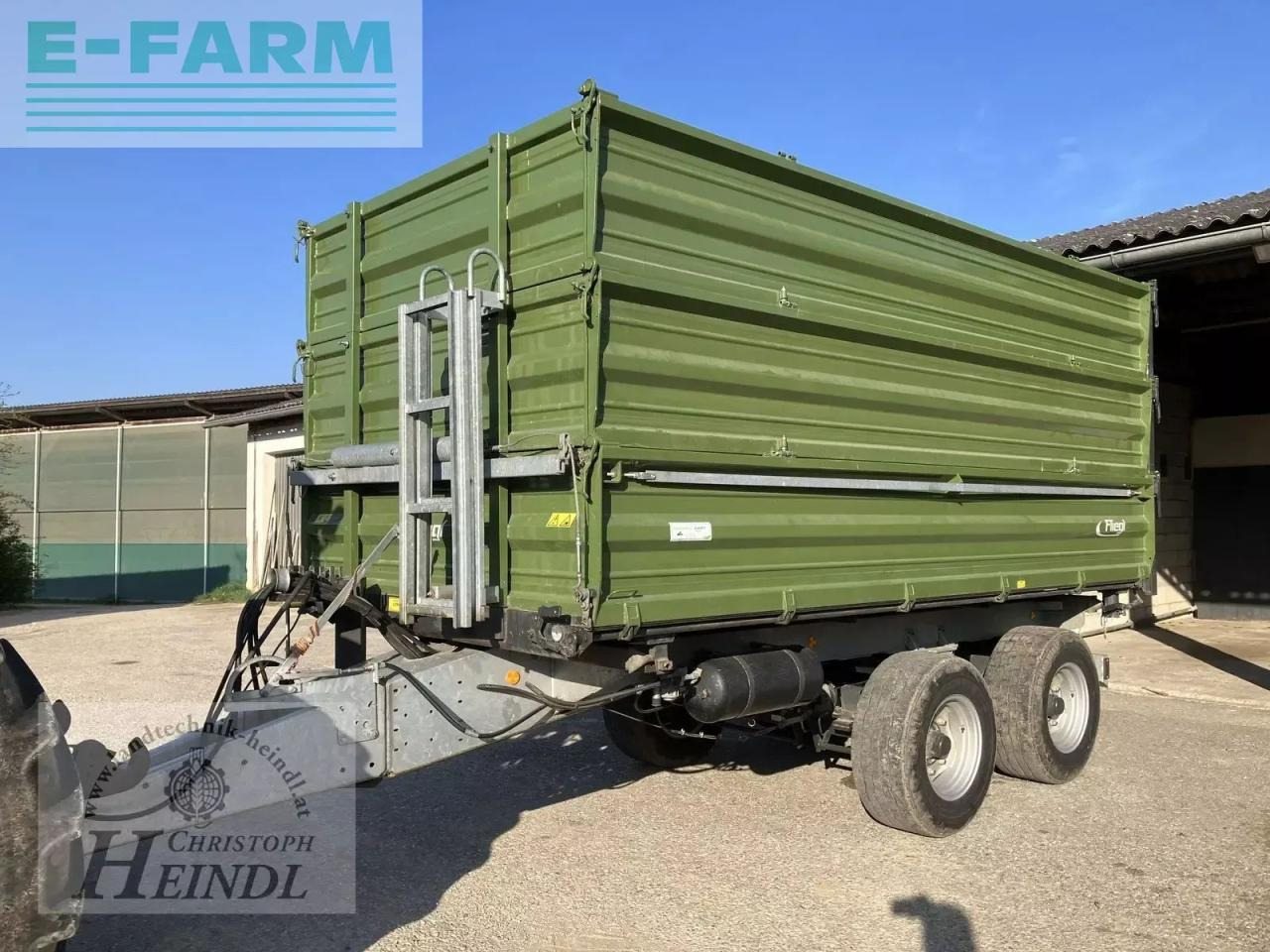Fliegl tdk 130 fox - Rimorchio a cassone agricolo: foto 2 Fliegl tdk 130 fox - Rimorchio a cassone agricolo: foto 2