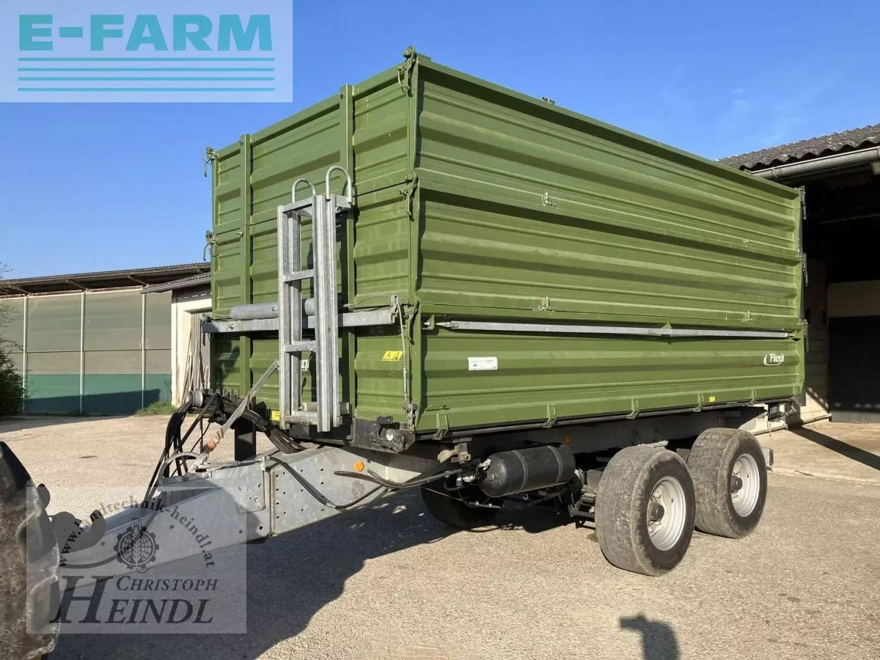 Fliegl tdk 130 fox - Rimorchio a cassone agricolo: foto 1 Fliegl tdk 130 fox - Rimorchio a cassone agricolo: foto 1
