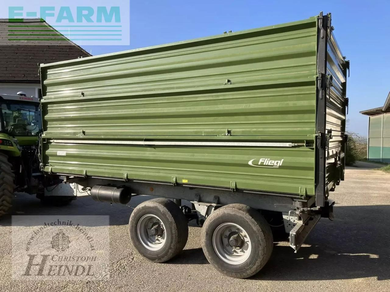 Fliegl tdk 130 fox - Rimorchio a cassone agricolo: foto 4 Fliegl tdk 130 fox - Rimorchio a cassone agricolo: foto 4