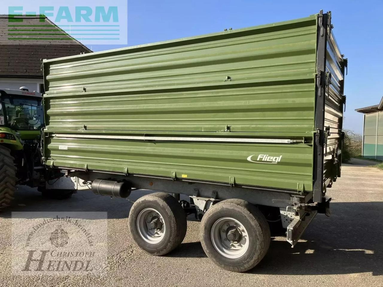 Fliegl tdk 130 fox - Rimorchio a cassone agricolo: foto 3 Fliegl tdk 130 fox - Rimorchio a cassone agricolo: foto 3
