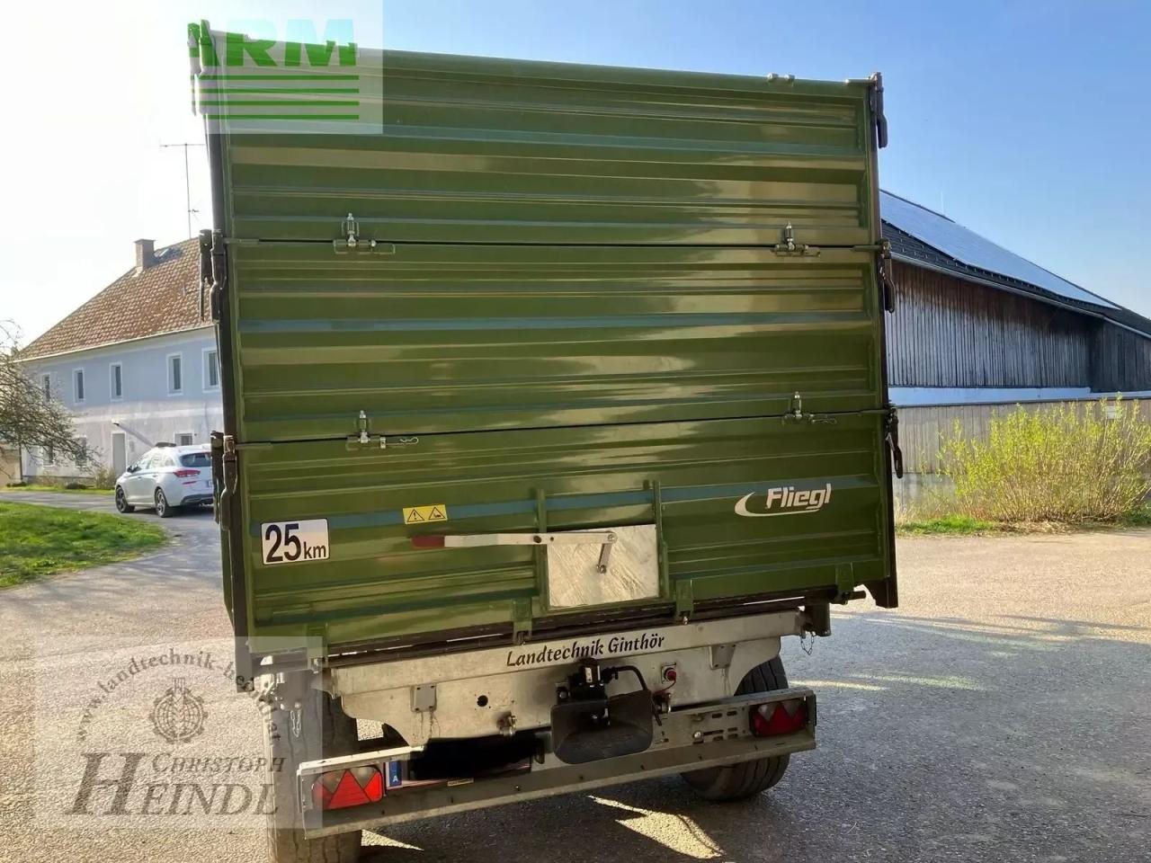 Fliegl tdk 130 fox - Rimorchio a cassone agricolo: foto 5 Fliegl tdk 130 fox - Rimorchio a cassone agricolo: foto 5