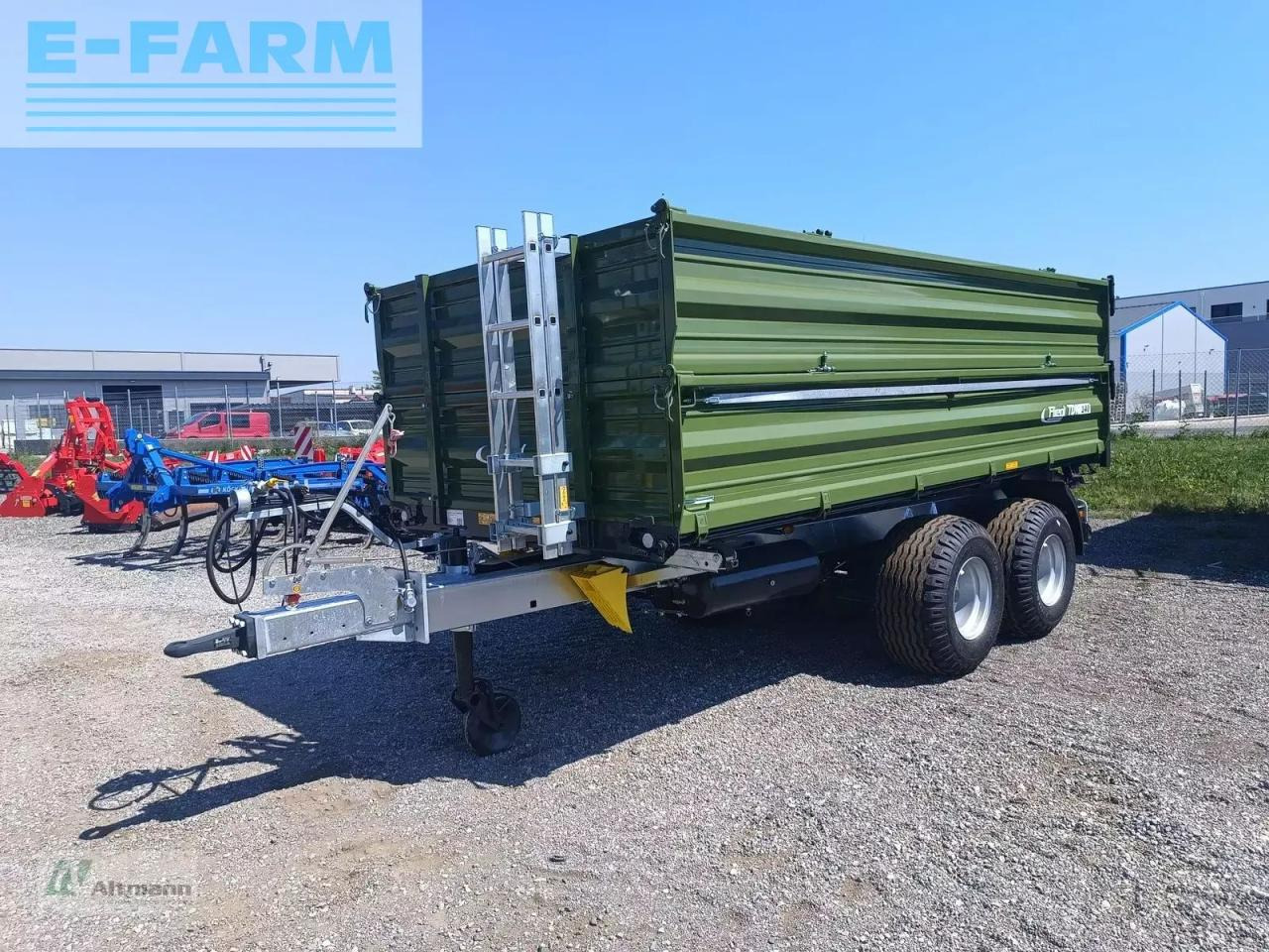 Fliegl tdk140 fox - Rimorchio a cassone agricolo: foto 1 Fliegl tdk140 fox - Rimorchio a cassone agricolo: foto 1