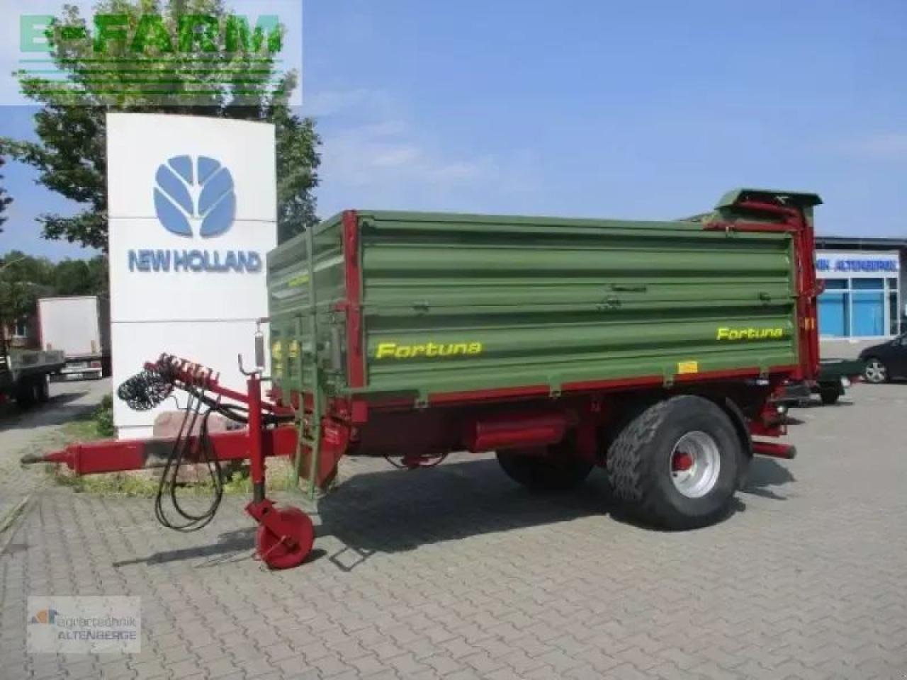 Fortuna fed 80 mit hydr. heckklappe - Rimorchio a cassone agricolo: foto 1 Fortuna fed 80 mit hydr. heckklappe - Rimorchio a cassone agricolo: foto 1