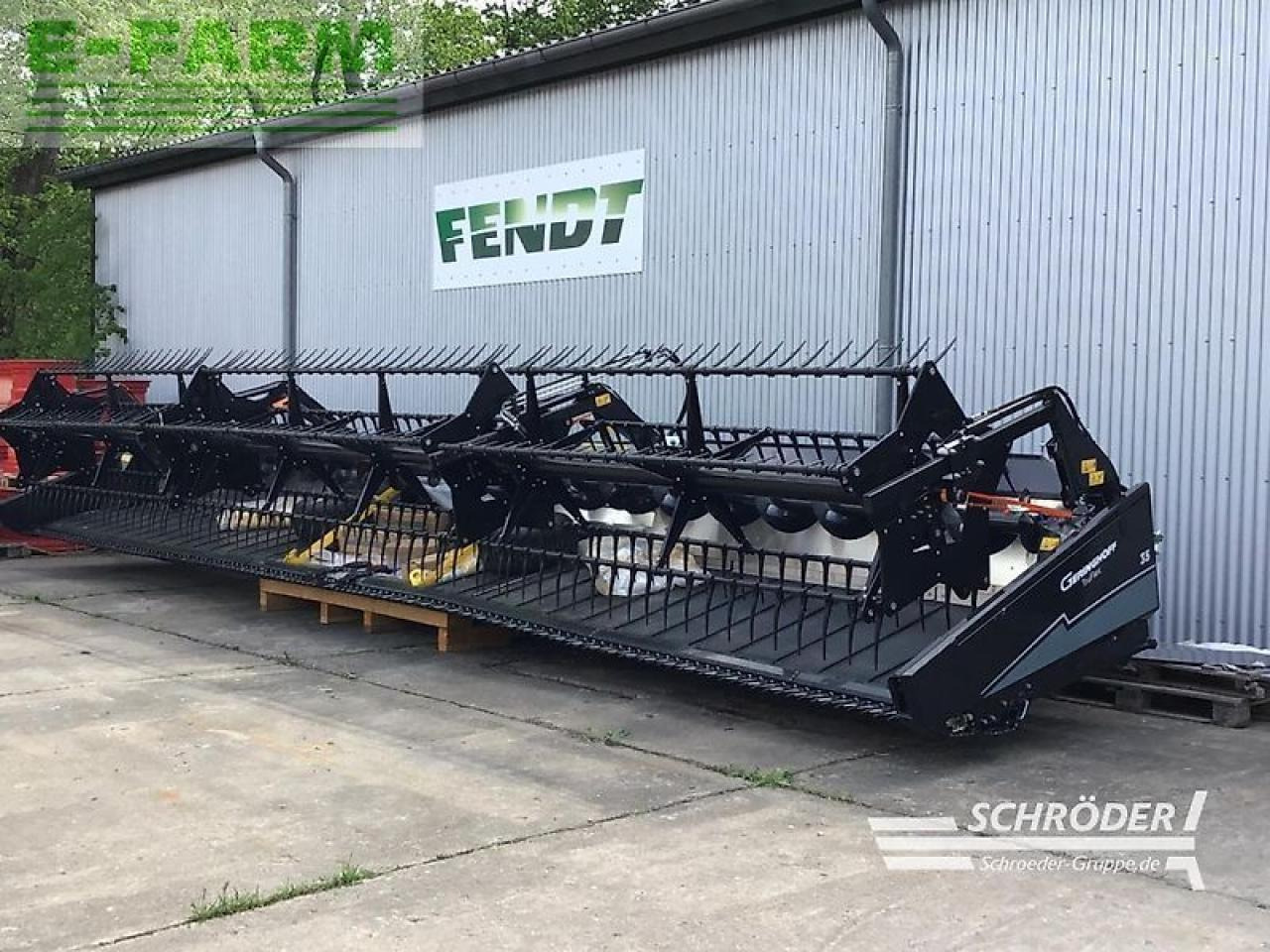 Geringhoff 10,65m bandschneidwerk truflex 35 +wagen - Accessori per trincia: foto 2 Geringhoff 10,65m bandschneidwerk truflex 35 +wagen - Accessori per trincia: foto 2